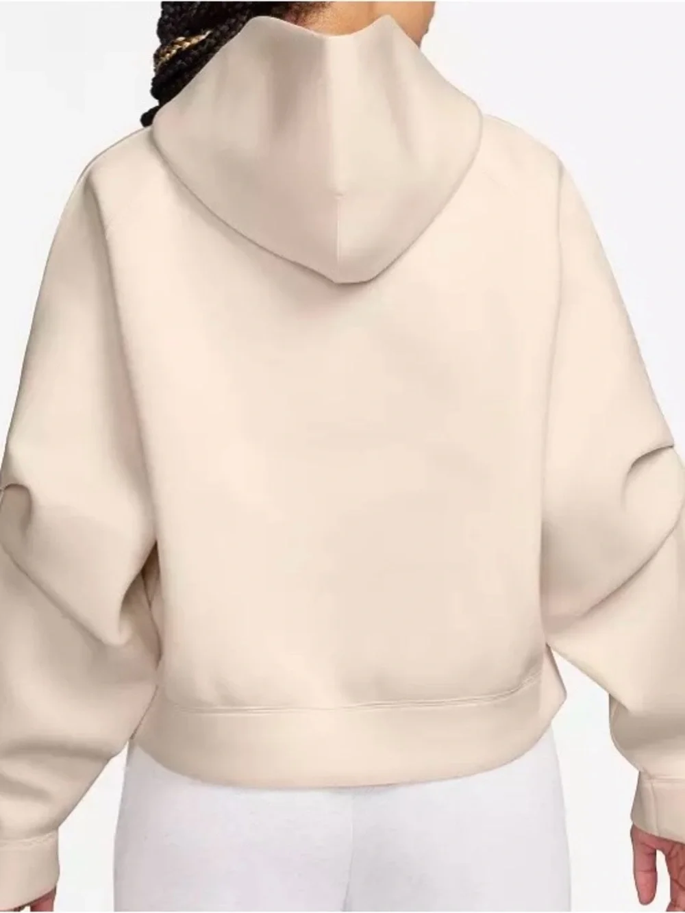 Nike Cream Pullover Hooded Sweatshirt